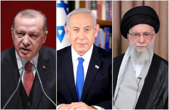 Թուրքիան ներկա դրությամբ գլխավոր հակառակորդներ է համարում Իրանին և Իսրայելին